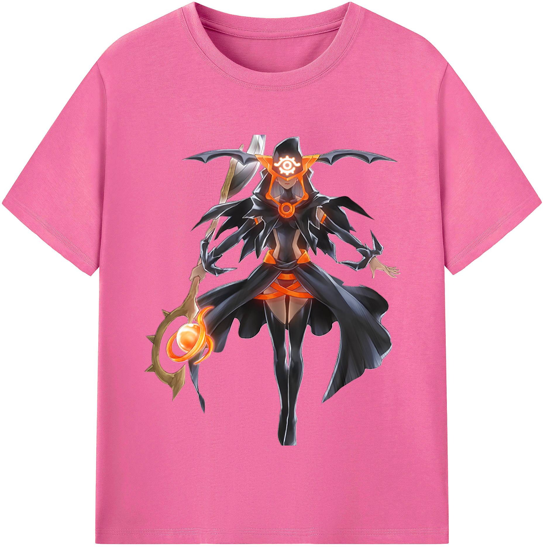 （画像用） 遊☆戯☆王 Yu-Gi-Oh! レディースカジュアルプリントTシャツ（綿100％）